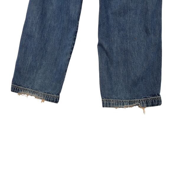 Timberland Carpenter Jeans Mens 35x30.5 (34) Blue Baggy Denim Y2k Hip Hop VTG - Picture 6 of 13